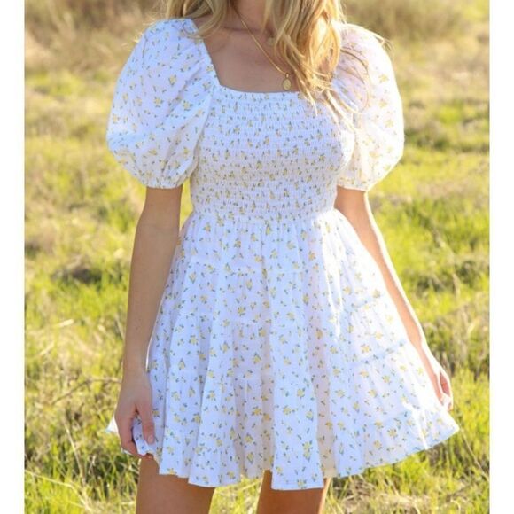 RAHI Rahi The Molly Smock Mini Dress Size S NWT - Picture 2 of 11